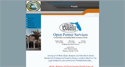 Desktop Screenshot of openpermitservices.com